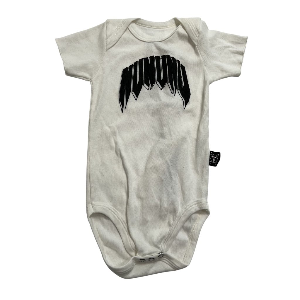 Nununu Rawk Onesie In White